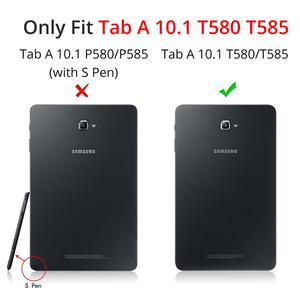 Étui mince <span class=keywords><strong>pour</strong></span> <span class=keywords><strong>Samsung</strong></span> <span class=keywords><strong>Galaxy</strong></span> <span class=keywords><strong>Tab</strong></span> A 10.1 2016,SM-T580 T585 housse de tablette magnétique Funda <span class=keywords><strong>A6</strong></span> 10.1 2018 - Product Image 2