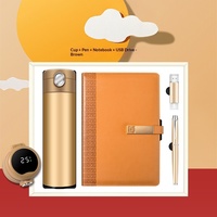 Cadeaux d'affaires promotionnels très demandés : Carnet uni, Bouteille isotherme, Batterie externe, Haut-parleur, Parapluie, Boîte cadeau exquise en cuir PU