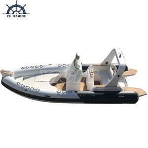 22ft costilla 680 Orca Hypalon rígido de fibra de vidrio barco inflable de casco para la venta - Product Image 2