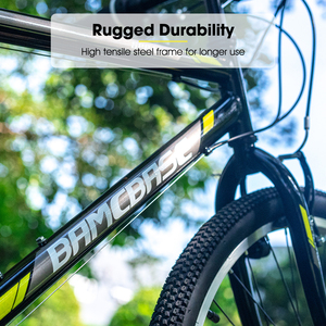 Bicicleta de montaña JOYKIE BAMCBASE de alta calidad de acero de 24 y 26 pulgadas de 21 velocidades con doble freno en V para adultos - Product Image 4