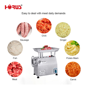 Broyeur à <span class=keywords><strong>viande</strong></span> électrique industriel Horus, capacité 350 kg/h, 110V/220V, pour boucheries et usage intensif - Product Image 6