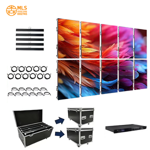 Écran LED <span class=keywords><strong>de</strong></span> location extérieur P2.6 avant et arrière, installation facile, <span class=keywords><strong>mur</strong></span> vidéo LED pour mariage, fête, stade, publicité - Product Image 5