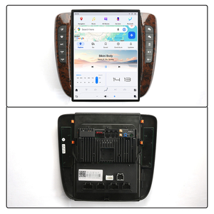 <span class=keywords><strong>Android</strong></span> de 13,8 pulgadas para GMC Sierra Denali 2007-2013 Carplay estilo Tesla navegación GPS para coche reproductor Multimedia Radio cinta Unidad Principal - Product Image 1