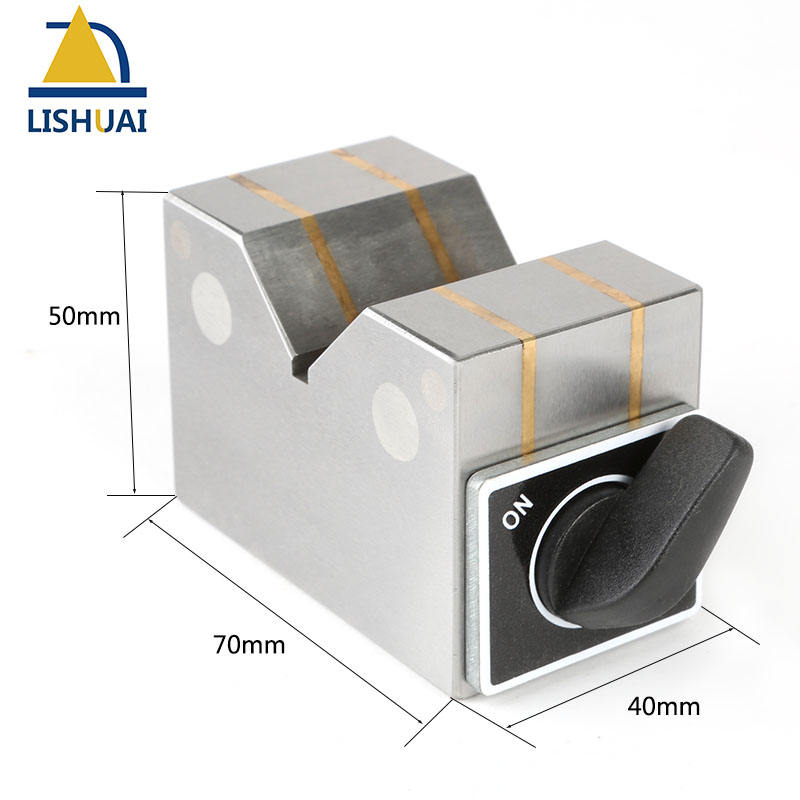On/off Switch Magnetic V Block - Permanent Industrial Magnet