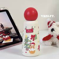 Nouvelle Tasse Isotherme Portable en Acier Inoxydable 316 pour Femmes, Motif Dessin Animé, Idéale pour Voiture et Usage Quotidien – Cadeau de Noël et Nouvel An