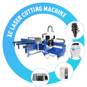 Factory Price 6m Metal Pipe Tube Laser <strong>Cutting</strong> <strong>Machine</strong> 1500w 3000w Round/square Tube Laser <strong>Cutting</strong> <strong>Machine</strong> - Product Image 1