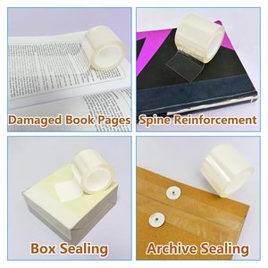 เทปกาวใสหดตัวได้เองเมื่อโดนน้ำสำหรับบรรจุภัณฑ์ - Product Image 6