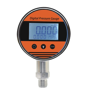 कस्टम-निर्मित डिजिटल दबाव गेज 100 मिमी हाइड्रोलिक दबाव गेज स्टेनलेस स्टील आवास के साथ - Product Image 1