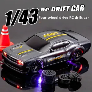 Voiture télécommandée <span class=keywords><strong>RunStar</strong></span> 8500 à l'échelle 1:4, 4 roues motrices, 4 canaux, drift, mini voiture de course haute vitesse avec gyroscope en métal, prête à l'emploi - Product Image 2