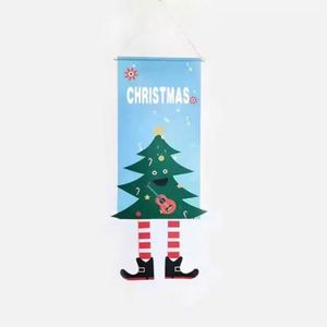 Custom Printing Window Wall Hanging Flag Decoration Christmas Hanging <b>Banner</b> - Product Image 5