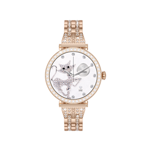 2023 vente chaude dame <span class=keywords><strong>pas</strong></span> <span class=keywords><strong>cher</strong></span> Smartwatch AMOLED 1.19 pouces BT appel Fitness Bracelet montre intelligente pour les femmes - Product Image 5