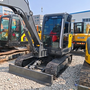 Excavadora Usada Volvo60, Mini Excavadora Volvo EC60D EC60B EC55D EC55B EC140, Excavadora de Bajo Precio, Excavadora Volvo EC60 de Segunda Mano - Product Image 3