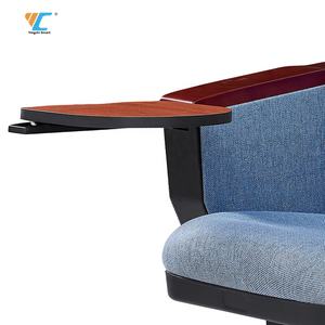 Chaises de théâtre 3D, bancs d'église, chaises rembourrées rouges confortables, empilables, pliantes, avec pieds en acier, pour la maison, le bureau, l'hôtel, le cinéma - Product Image 5