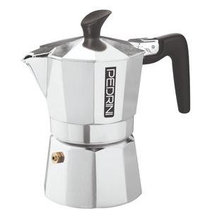 Cafetera de 1 Taza PEDRINI, Línea Aroma Chic, Cromada - Product Image 1