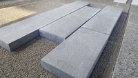Dalles de pavage en porphyre gris sablé à jet d'eau, décoration intérieure, pavés, dalles de pierre d'extérieur