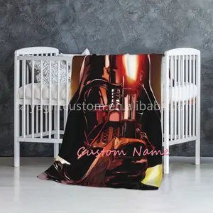 Personalized Custom Name Blanket Star & Wars Classic Blankets Memorial Blanket Home Decor Christmas Mothers Day Gift