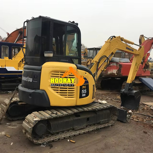 Uesd มินิ Komatsu รถขุด PC55MR-2 5ton Pc60pc70มือสองวิศวกรรมก่อสร้าง - Product Image 1