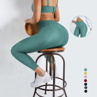 Leggings d'entraînement de taille pour femmes, collant de Compression de ventre de sport de mise en forme du corps avec pantalon de Yoga de Corset attaché à la taille