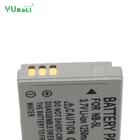 Baterai Kamera Li-ion Pengganti NB-5L 3.7V 1250mAh untuk Kamera Digital Canon IXUS 860 950 IS PowerShot S100 S110 SX210