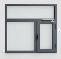 Ventanas Modernas Horizontales de Acero Inoxidable de Alta Calidad, Resistentes al Fuego, con Clasificación de Resistencia al Fuego de 30 a 120 Minutos, para Hogar, Escuela y Dormitorio