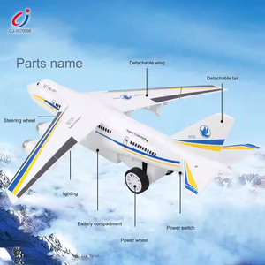 <span class=keywords><strong>Avión</strong></span> <span class=keywords><strong>de</strong></span> Juguete <span class=keywords><strong>de</strong></span> Plástico con Control Remoto, <span class=keywords><strong>Avión</strong></span> <span class=keywords><strong>de</strong></span> Transporte <span class=keywords><strong>de</strong></span> 4 Canales, Modelo <span class=keywords><strong>de</strong></span> Simulación, <span class=keywords><strong>Avión</strong></span> RC con Luces - Product Image 3