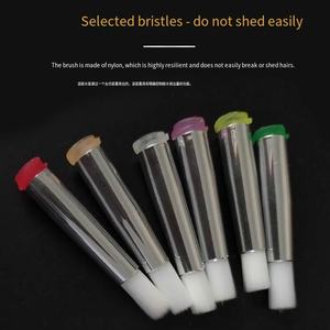 अनुकूलित सफेद नरम बालों के सपाट ब्रश टिप्स जो सुई ओएम फैलाने वाली सुई ओएम को फैलाए - Product Image 3