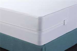 6-Side fermuarlı su geçirmez yatak koruyucu ikiz su geçirmez şilte kılıfı ikiz yatak örtüsü kutusu bahar <span class=keywords><strong>Encasement</strong></span> - Product Image 5