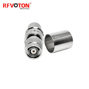 Conector RP-TNC Macho de Crimpado para Cable Coaxial LMR400 RG8 H1000 H2000 para Estación Base y Radioaficionados de Alta Resistencia - Product Image 4
