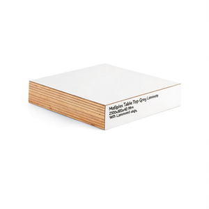Table de salle à manger Fami Multiplex en stratifié gris 2500x800x40 mm avec bords stratifiés - Product Image 3
