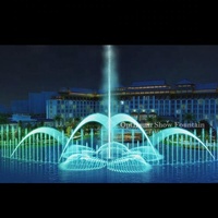 Diseño Gráfico Óptimo para Espectáculos de Animación Digital 2D y 3D en Jardines Exteriores, Diseño de Modelos, Fuente Comercial, Fuente Danzante