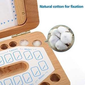 Boîte à dents <span class=keywords><strong>de</strong></span> lait bébé cadre Photo stockage des dents des enfants <span class=keywords><strong>souvenir</strong></span> cadeau <span class=keywords><strong>de</strong></span> <span class=keywords><strong>naissance</strong></span> artisanat en bois boîtes en bois - Product Image 5