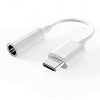 Adaptateur de câble pour écouteurs Type-C vers 3,5 mm, Type C USB-C mâle vers prise audio 3,5 mm femelle pour Android