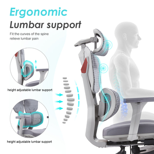 Factory Direct Sale Comfortable Multi-color Optional PC Computer Ergonomic Desk Office Gamer Chair with <strong>Footrest</strong> - Product Image 2