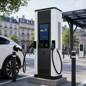Chargeur rapide mobile 150 kW avec terminal de point de vente, station de recharge mobile intelligente OCPP 1.6J, borne de recharge pour voitures de niveau 3 - Product Image 1