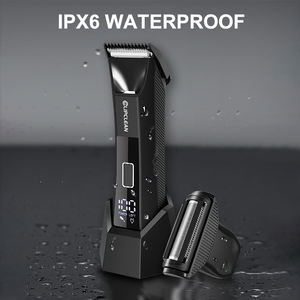 เครื่องโกนหนวดไฟฟ้า 2 in 1 สำหรับผู้ชาย กันน้ำ IPX6 ใช้ได้ทั้งแบบแห้งและเปียก ชาร์จไฟได้ ใช้โกนขนบริเวณจุดซ่อนเร้น - Product Image 5