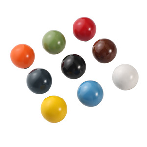 Ceramic Cabinet <b>Knobs</b> Round Colorful Durable Hardware Accessories Minimalist Design - Product Image 5