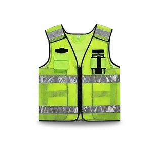 Chaleco de Seguridad al por Mayor con Cremallera Personalizable, Logotipo Personalizable, Ropa Reflectante a un Precio Accesible - Product Image 4