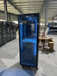 Vente d'usine - <span class=keywords><strong>Congélateur</strong></span> commercial <span class=keywords><strong>vertical</strong></span> 415L à porte vitrée, refroidissement par air, pour boissons et bières - Product Image 5