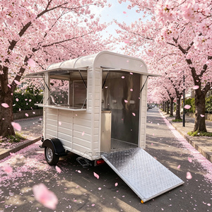 Stylish Horse <b>Box</b> With Tailored Design And DOT VIN CE Certified Prep Area For Pop Up Dining Street Food Cart - Product Image 5
