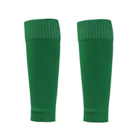 Vente en gros de chaussettes de football design sans pied manches de jambe chaussettes de football sport sans pied manches