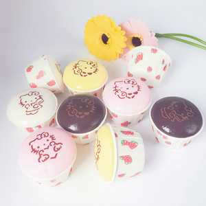 Juguete Antiestrés Popular con Forma de Cupcake con Aroma a Leche, Suave, Pegajoso, de Material PU, Unisex - Product Image 2