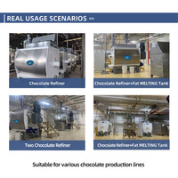 Nouvelle machine à concher horizontale en acier inoxydable 304 pour chocolat, capacité 40/500/1000/2000/3000 kg/lot, certifiée CE