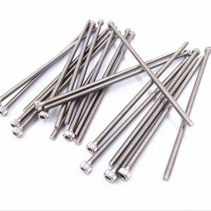 Tornillos largos de acero inoxidable dorados Heng para fijación, pernos hexagonales para ruedas y tornillos de anclaje extra largos - Product Image 2