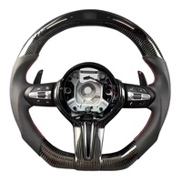 Volant en fibre de carbone LED pour BMW F30 F10 F15 F36 F20 F22 F25 F32 M3 M4 M5 X5 E46 E60 E70 E90 E91 E92 M Sports