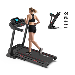 Caminadora Eléctrica Plegable HSM para Gimnasio en Casa, Motor de 2.5HP, Peso Máximo del Usuario 120 kg, con Pantalla LCD para Uso Doméstico - Product Image 1