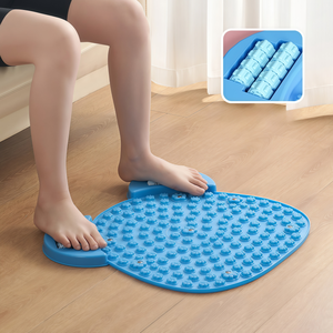 Tapis de massage des pieds par acupression, plaque de pression pour semelles douloureuses, pour la thérapie des méridiens, équipement de fitness à domicile, stock en gros - Product Image 5