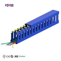Gouttière de câbles à dents larges en PVC, ignifuge, protection pour câbles électriques forts et faibles dans la salle informatique