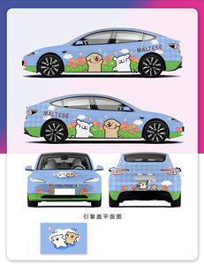 Rollo de Calcomanías Personalizadas para Vehículos Diseño Gráfico Envolvente de Vinilo para Publicidad Logotipo de Empresa Posición en Carrocería - Product Image 6