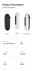 All'ingrosso macchina Plug-in per profumo da 100ml bottiglia di olio essenziale personalizzata materiale Pp bianco signora camera da letto <span class=keywords><strong>diffusore</strong></span> di fragranze - Product Image 4