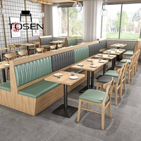 Muebles para Restaurantes, Plataforma de Desarrollo de Sofás, Sofá para Restaurante, Nuevo Modelo, Restaurante Americano, Mesa y Silla para Cafetería